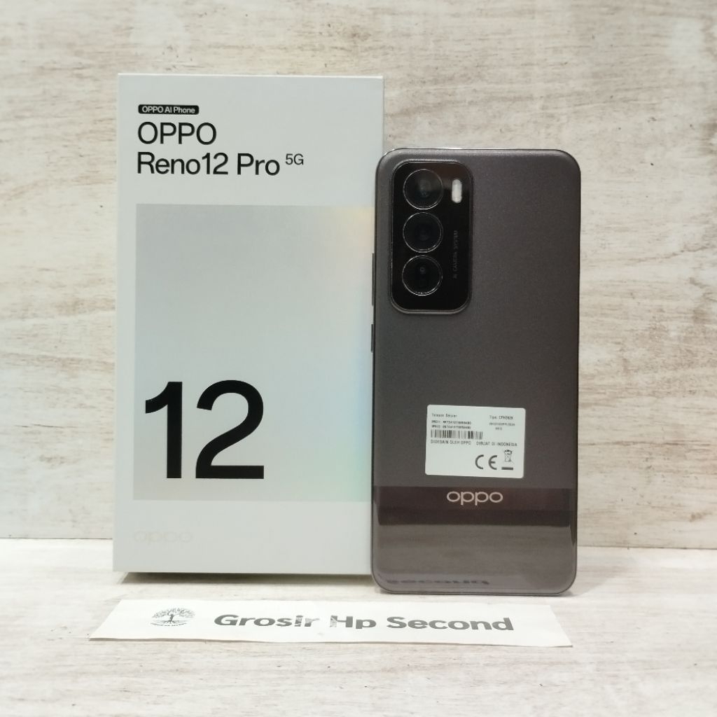 OPPO RENO 12 PRO 5G 12/512GB HP SECOND FULLSET