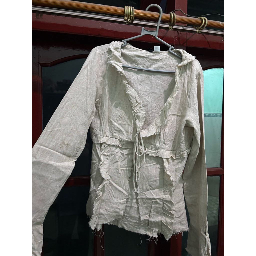 OUTER WANITA PANTAI LENGAN PANJANG
