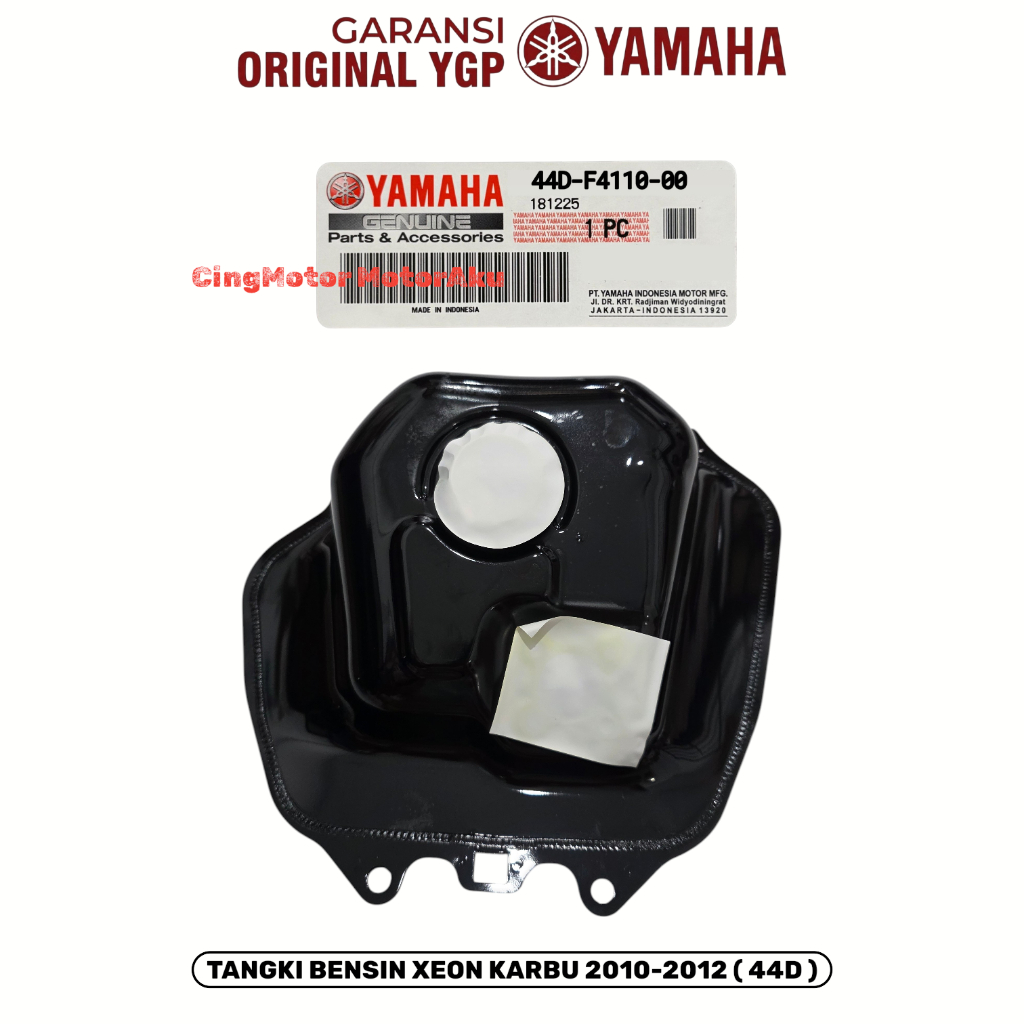44DF411000 TANGKI BENSIN FUEL TANK 44D XEON KARBU 2010 2011 2012 ASLI ORIGINAL YAMAHA YGP