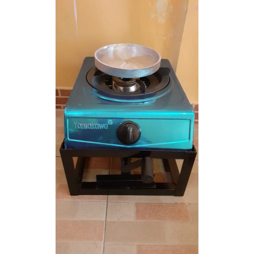 alat putar kue leker set kompor + loyang
