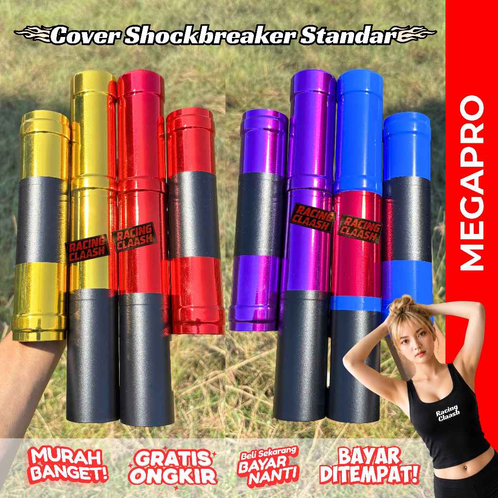 Racing Claash Cover Shock Depan Megapro Cover Shok Skok Sok Megapro Hiu Mono Primus Fi Old New 6