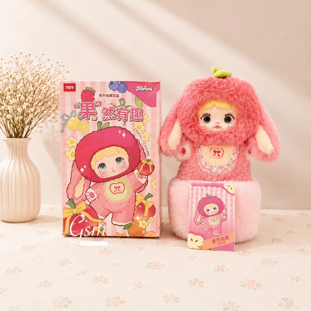 (BISA COD, ORI 100%) NOMMI FRUIT V3 APPLE BLIND BOX SELECTED / BB3 / BABY THREE