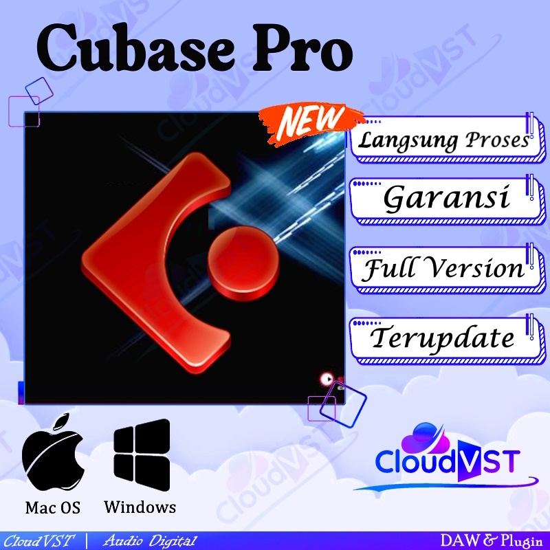 Cubase Pro 15 / 14 / 13 / 12 DAW + Plugin FuII Version Terupdate