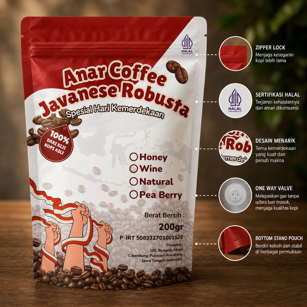 peaberry/kopi lanang original