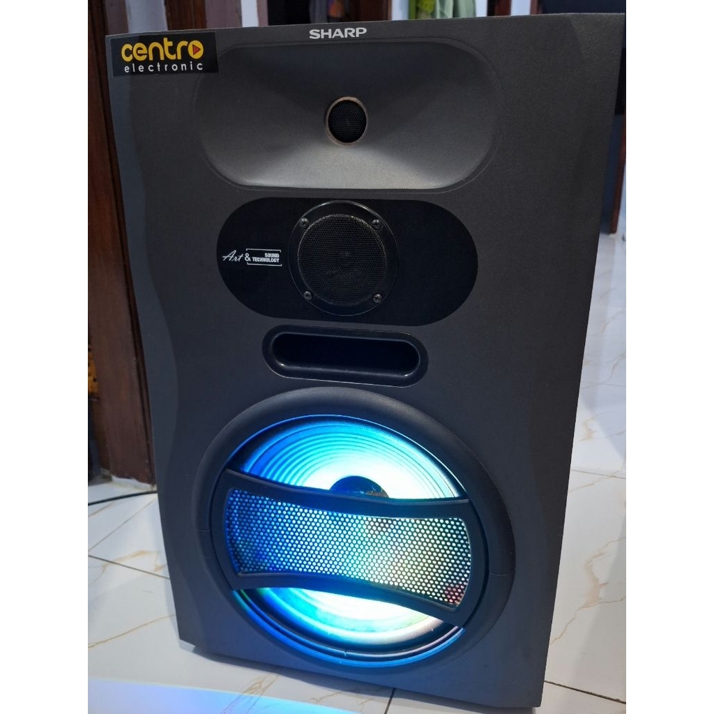SHARP SPEAKER AKTIF PRO X SERIES CBOX-PROX12UBB Original
