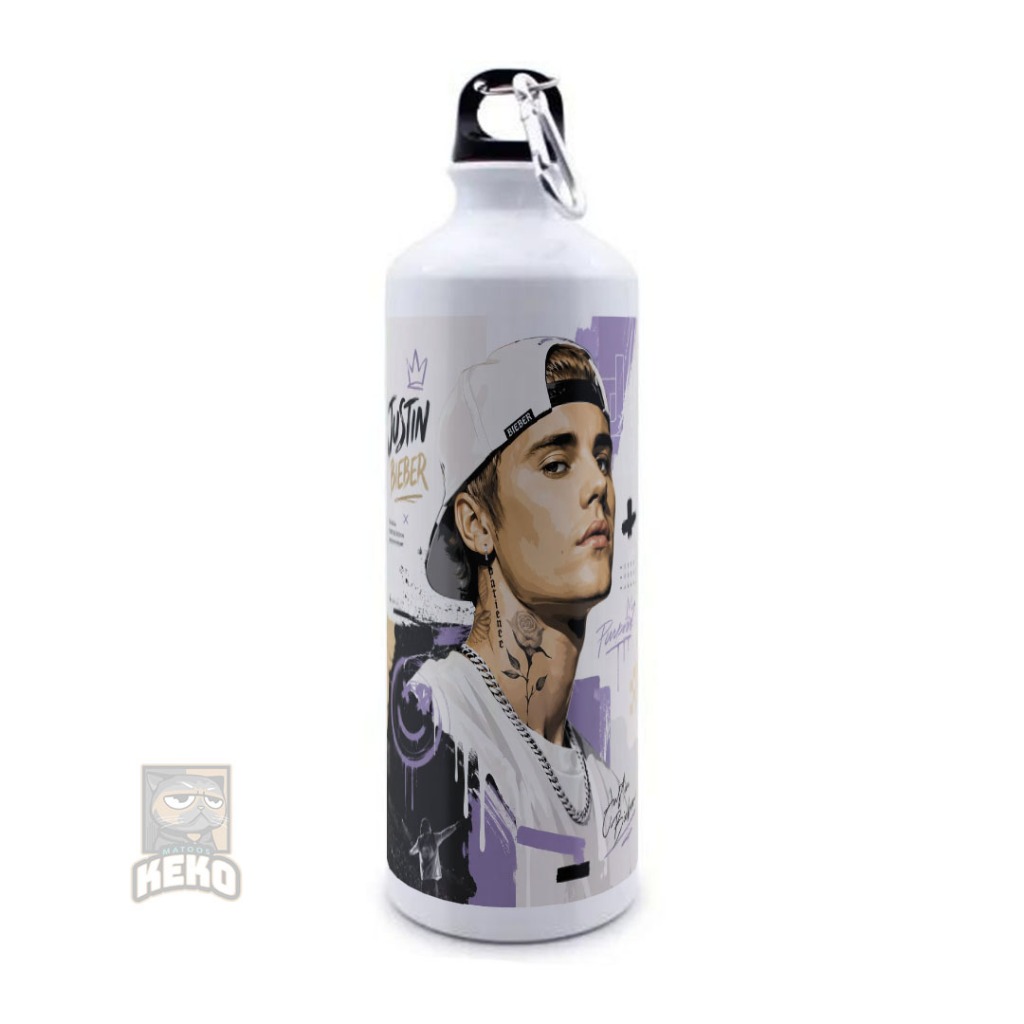Botol Sport Justin Drew Bieber Pop Icon