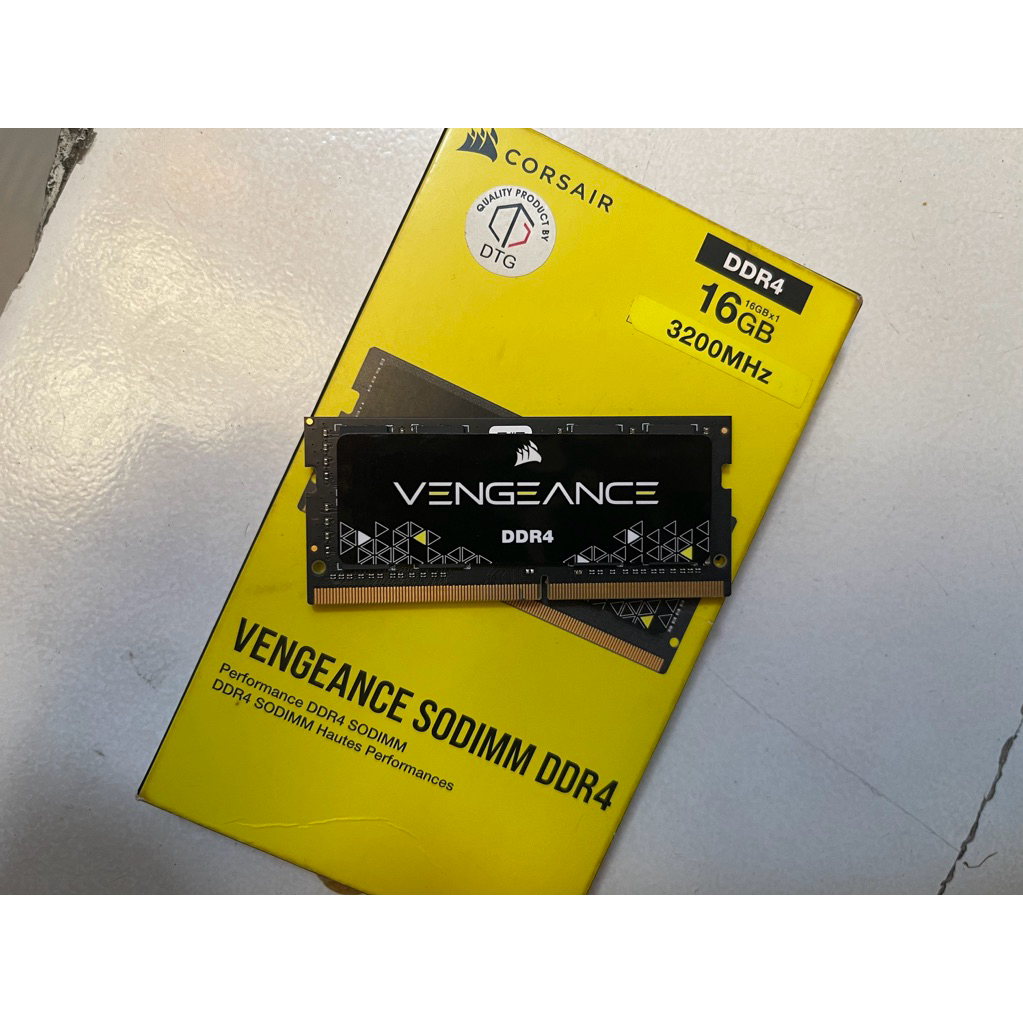 Ram Corsair Vengeance DDR4 16GB 3200MHz SODIMM