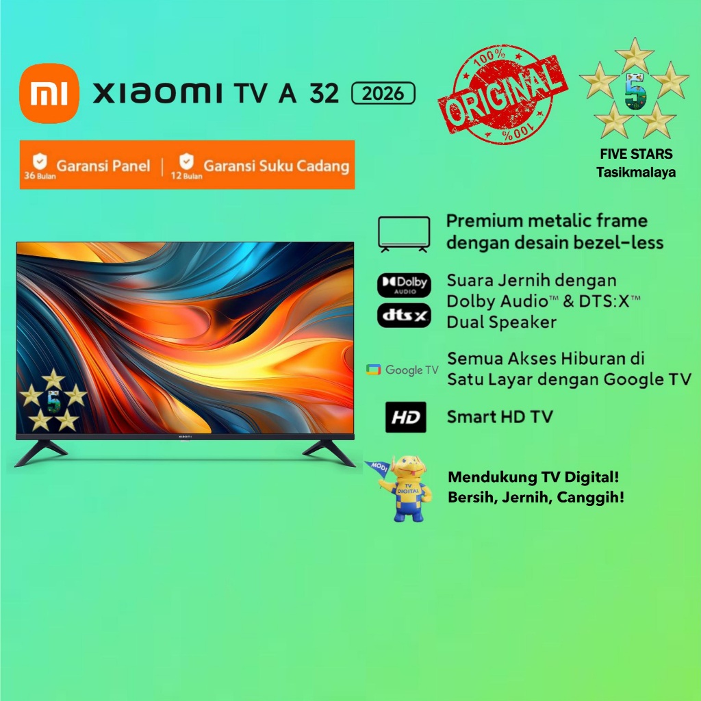 Xiaomi TV A 32 2026 (32 Inch) - Smart G TV