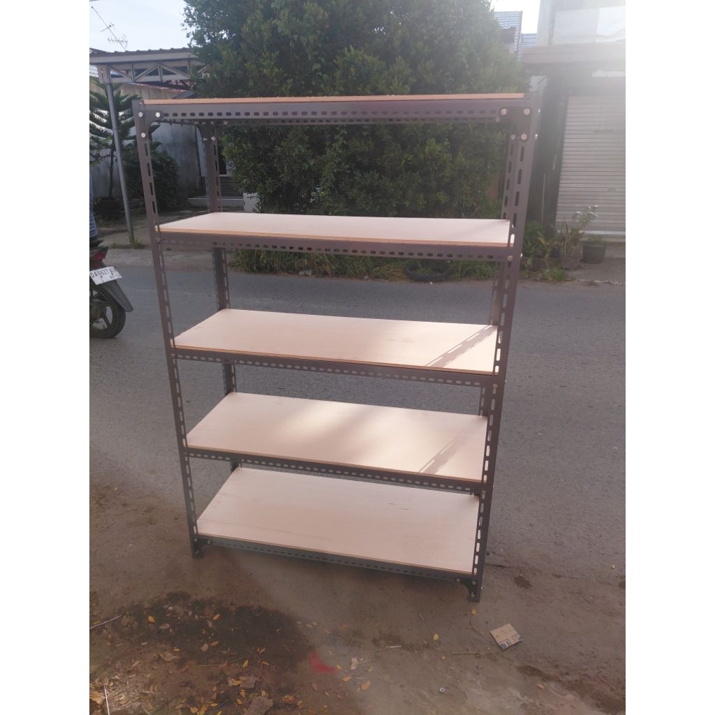Rak Besi Plywood 9 mm