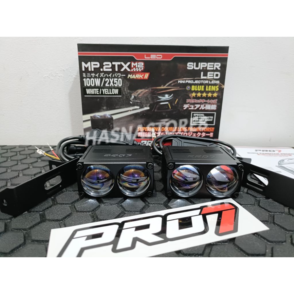 PRO7 MP2TX M2 MARK II MINI LASER PRO7 100W BLUE LENS 2 MATA PRO7 SUPER TERANG