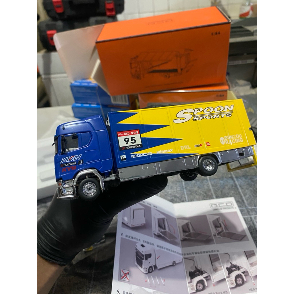 gcd scania towing spoon 1/64