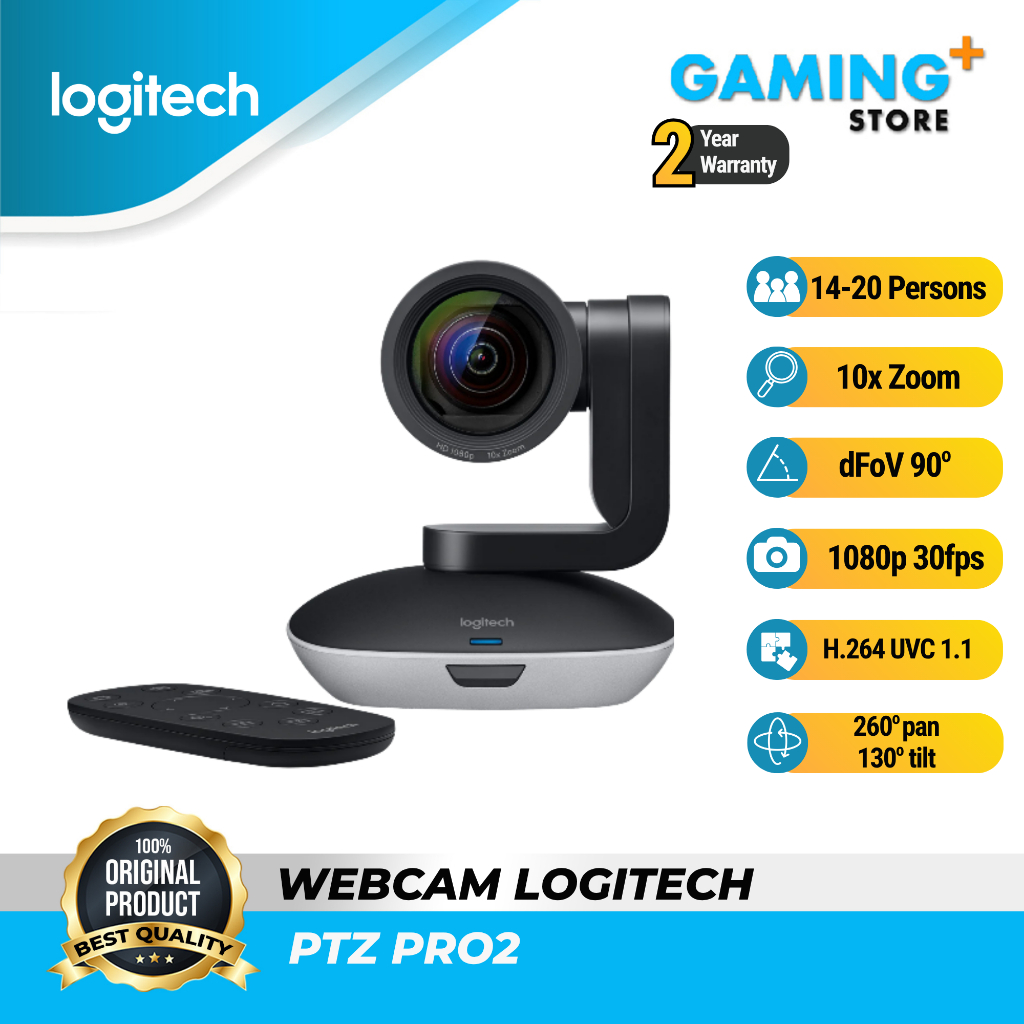 Logitech Video Conference Camera PTZ Pro 2