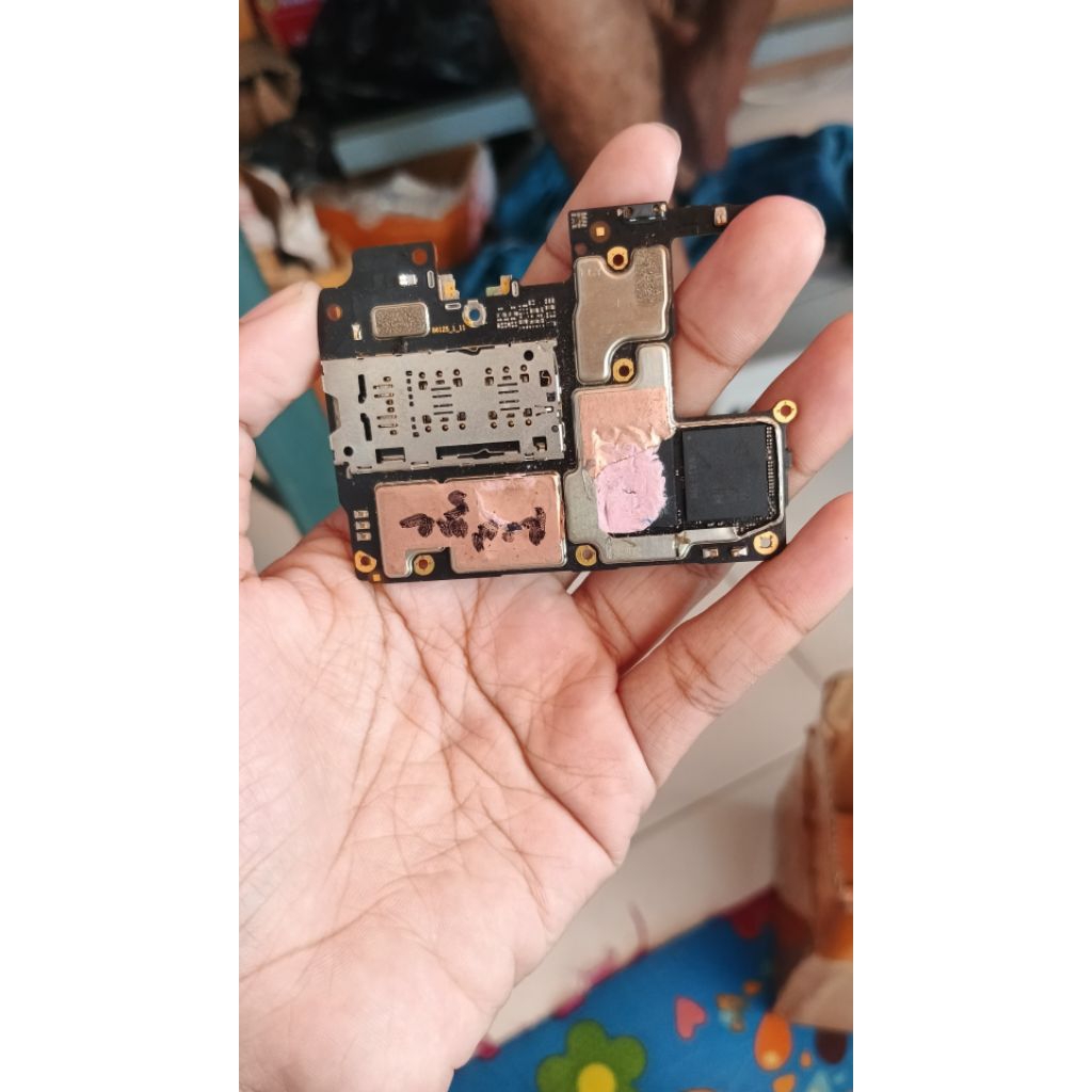 copotan mesin realme 5 minus mati papan cabutan original