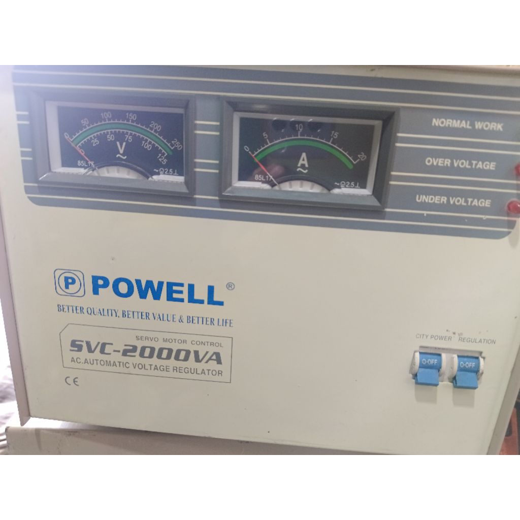 BEBAS ONGKIR stavol stabilizer POWELL 2000watt