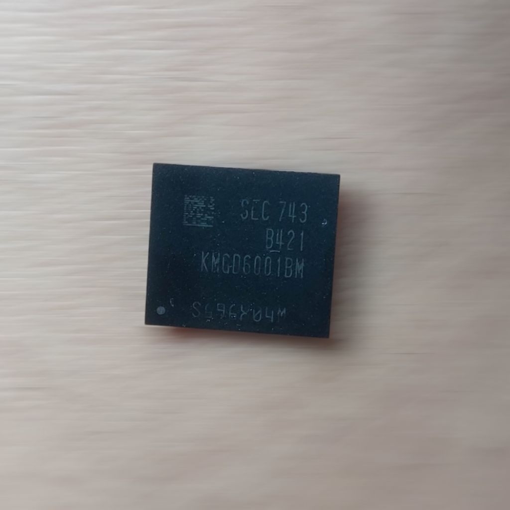 Ic Emmc Emcp Samsung KMGD6001BM KMGD Clean RPMB Tested