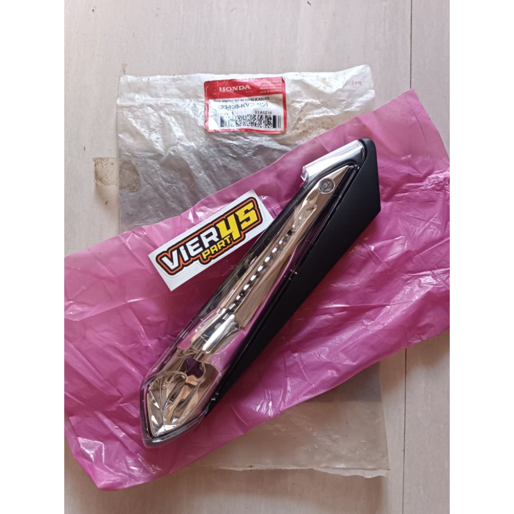 lampu sein depan kanan vario 110 techno original ahm 33400-KVB-N51
