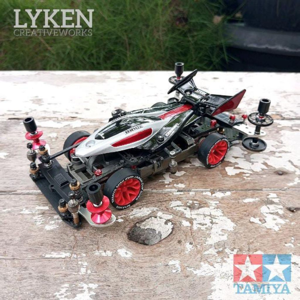 Tamiya MS-L EVO ABS-GF Suspensi w/ Custom Dual ridge Hanging Body & HG Carbon STO / Bmax / SD / Side