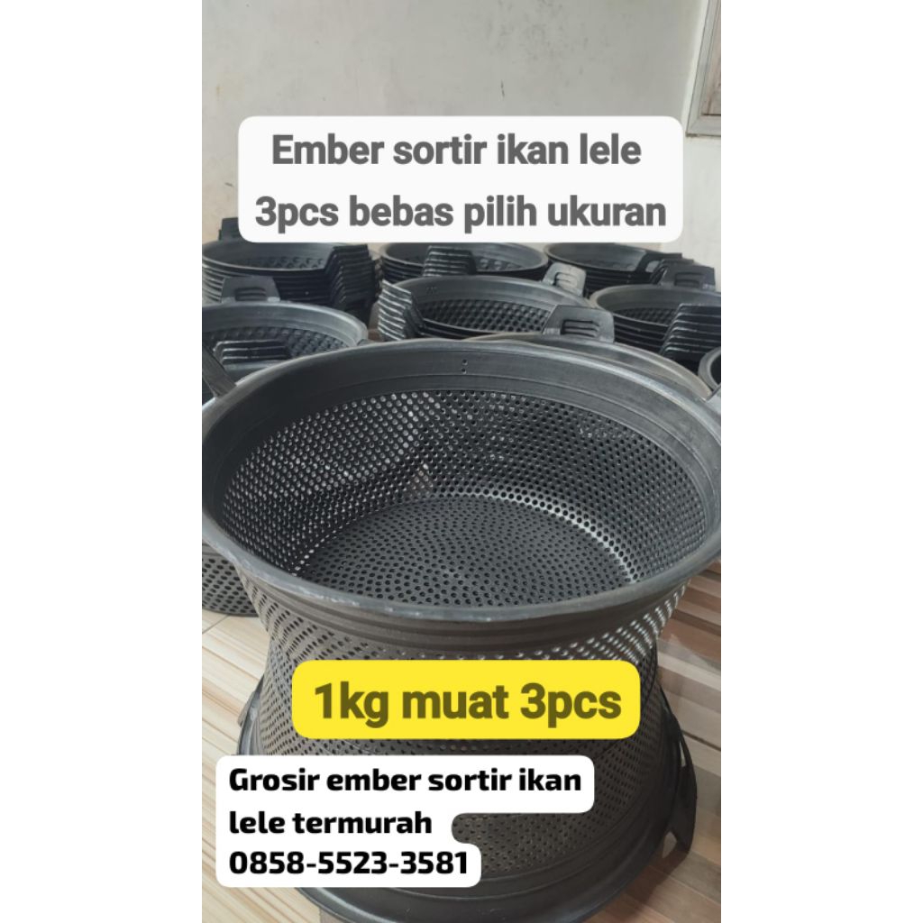 (COD) EMBER SORTIR LELE / BAK SORTIR LELE / BAK SORTIR IKAN / SERITAN LELE