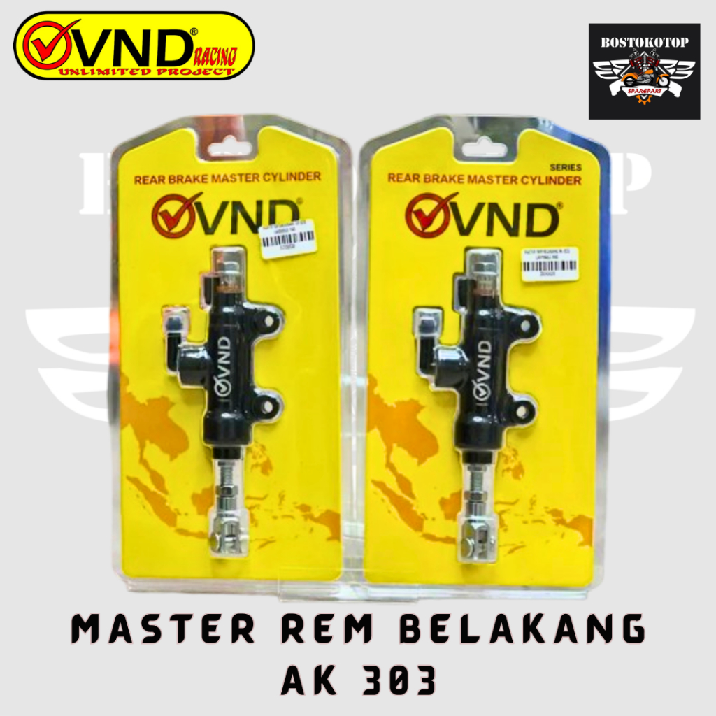 VND Racing Master Rem Belakang AK 303 Universal Original