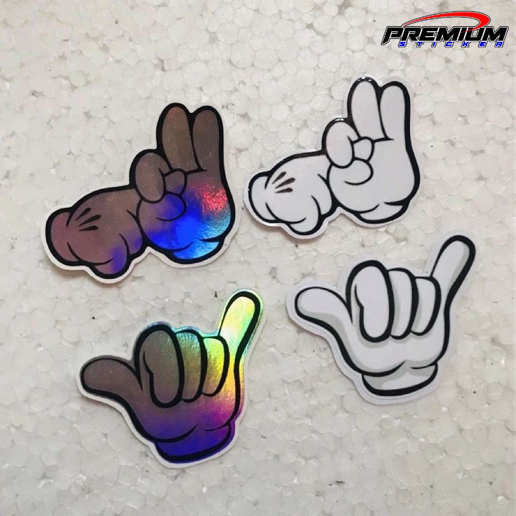 STIKER JARI TANGAN / STIKER TANGAN ESTETIK / STIKER CUTTING JDM