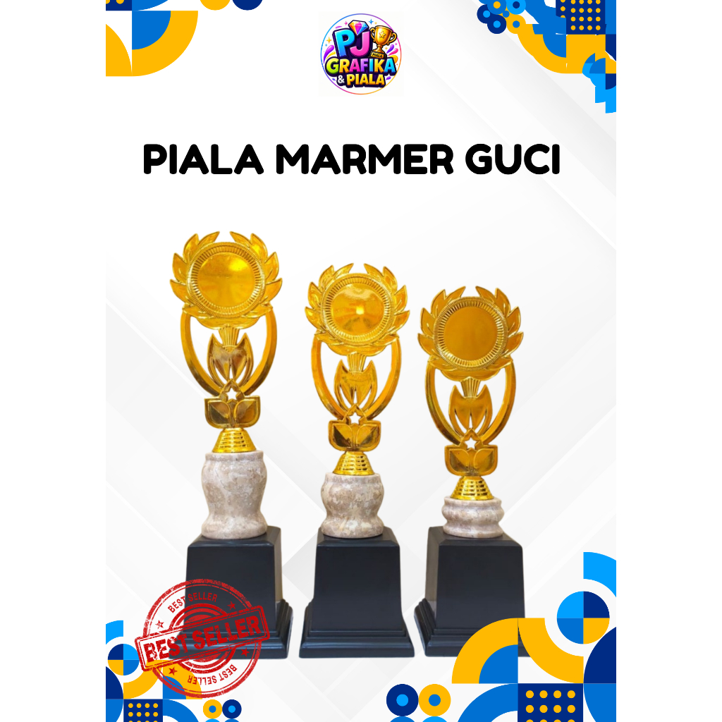 PIALA 1 SET MARMER GUCI MURAH