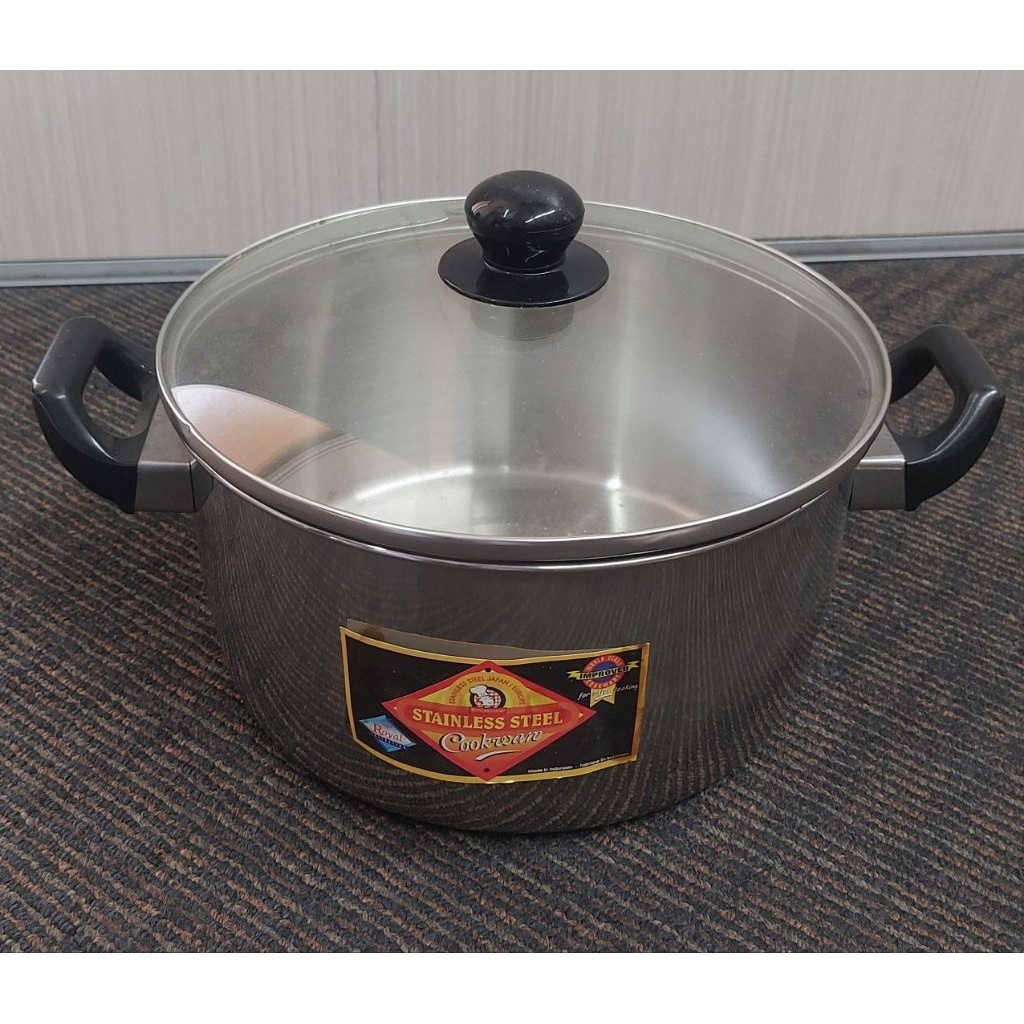 STAINLESS STEEL COOKWARE 24CM