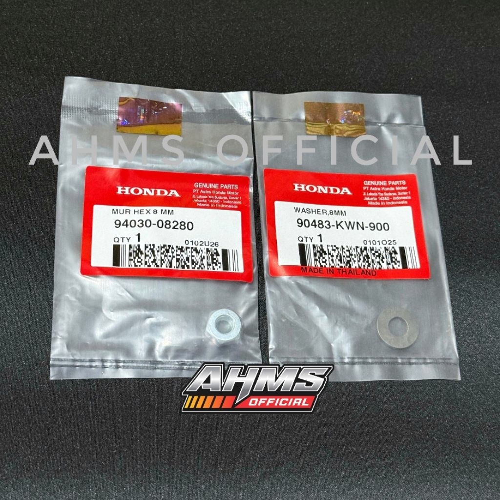 Mur HEX 8MM Baut Ring Ancer Tusuk Sate Vario 150 125 PCX ADV BeAT Scoopy