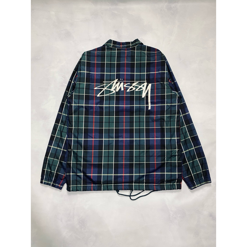 Stussy Cruize Coach Plaid Jacket