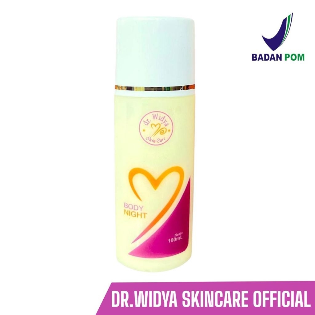 Body Night Whitening || BPOM || HB whitening || dr.widya skincare
