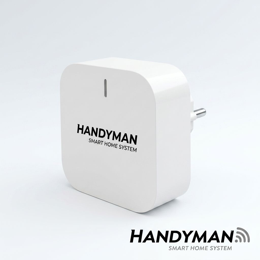 Handyman Smart Hub untuk Smart Home Rumah Modern Sistem Rumah Pintar dengan Desain Minimalis dan Fun