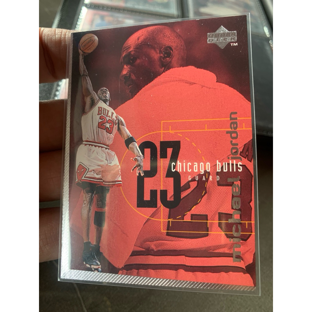 Upper Deck 1998 Michael Jordan Base Card Number 23 Bulls NBA Card