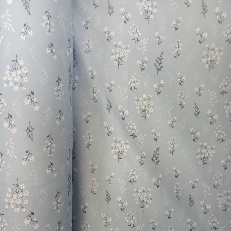 Bahan Kain Sprei katun halus METERAN Motif BUNGA Meteran ( kain meteran )
