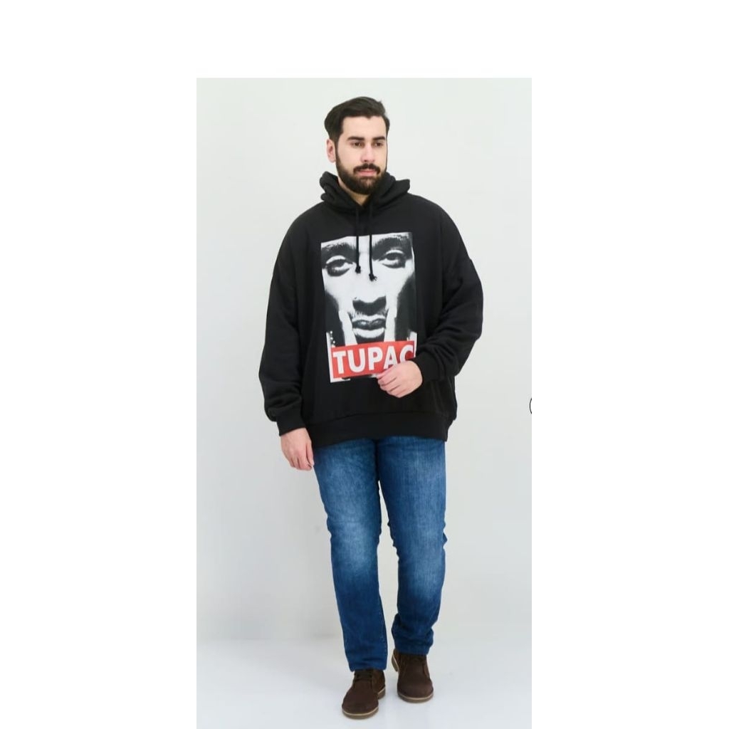 hoodie 2pac size xl