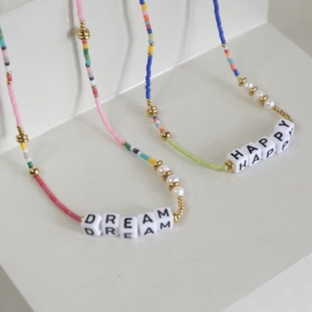 HAPPY / DREAM BEAD NECKLACE / KALUNG