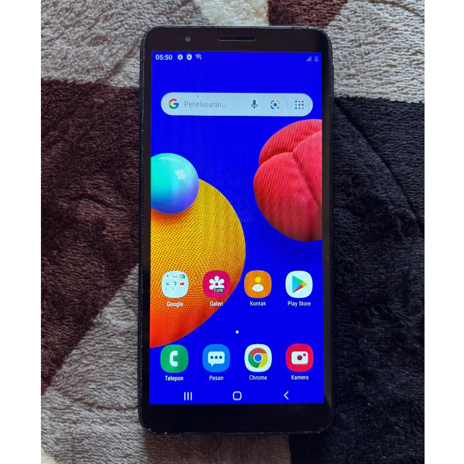 JUAL CEPAT HP SAMSUNG A01 CORE JARINGAN 4G HP SECOND BERKUALITAS NORMAL SIAP PAKAI