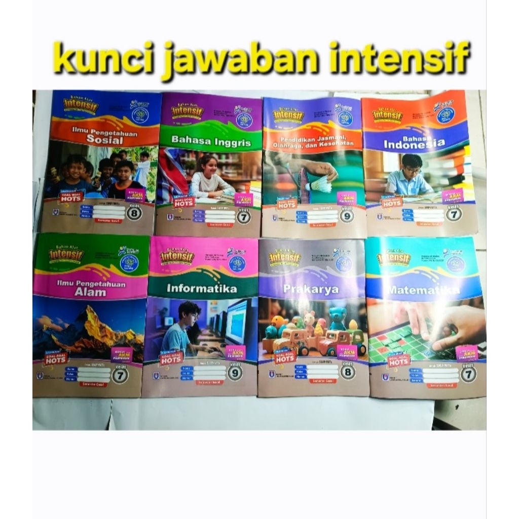 KUNCI JAWABAN LKS INTENSIF SMP SMT 1