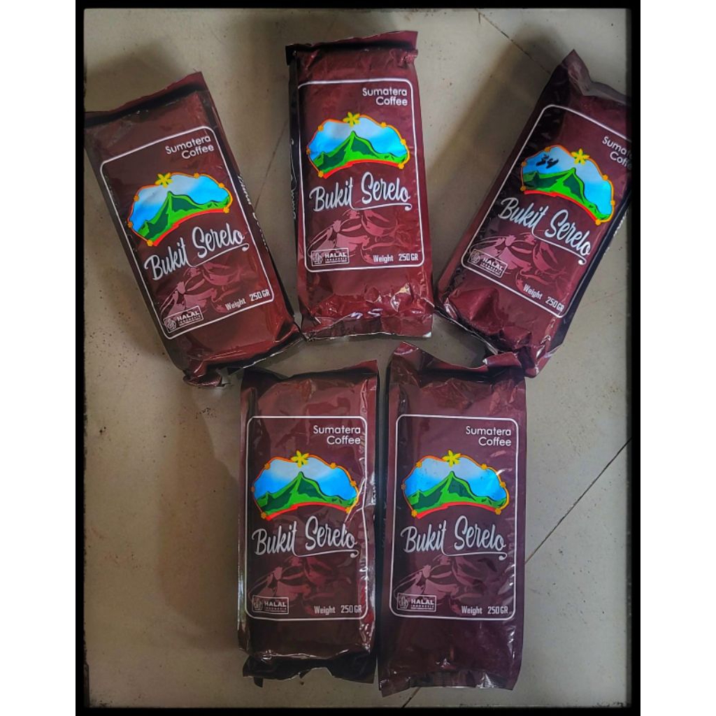 Kopi Bubuk BUKIT SERELO LAHAT 250g | Kopi Murni bubuk