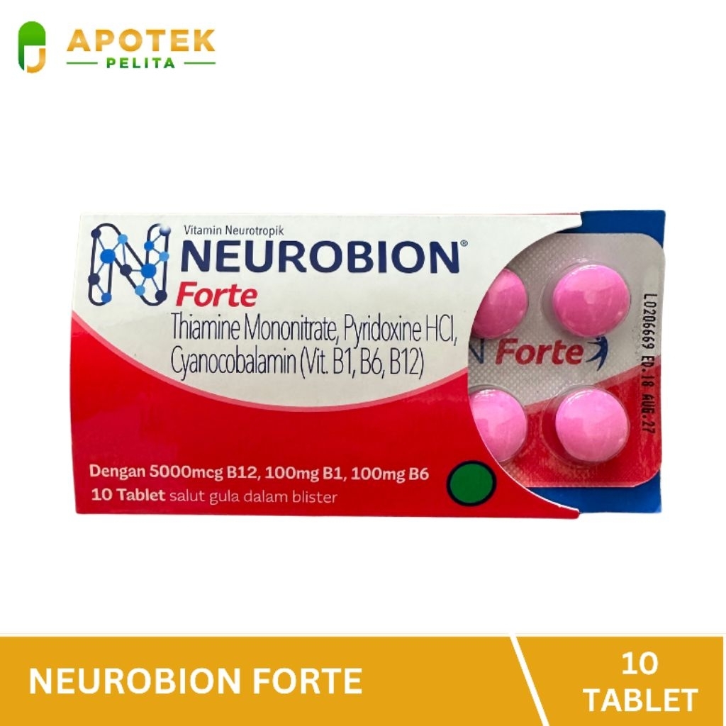 Neurobion Forte 5000 mg (10 Tablet)
