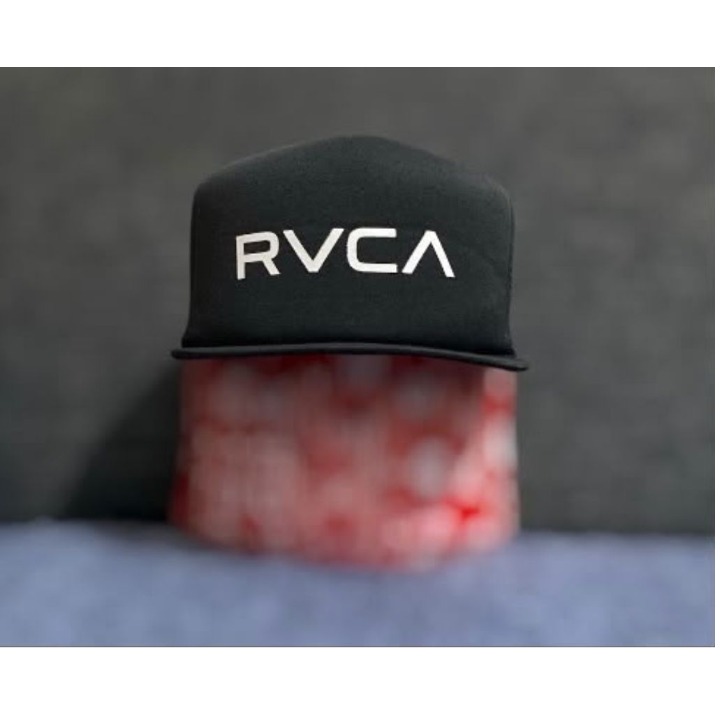 Topi RVCA Original Trucker Hat Snapback Black original Second