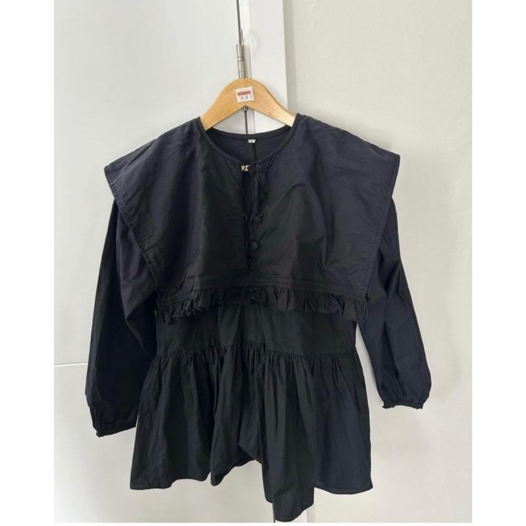 Kemeja Sailor Hitam/Kemeja Hitam/Kemeja Sailor