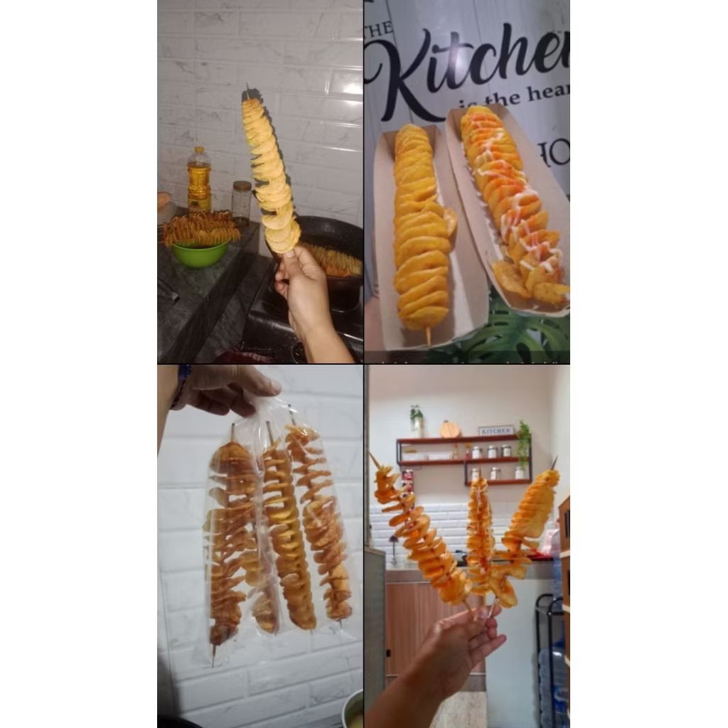 KENTANG SPIRAL / KENTANG SPRING / KENTANG GORENG SPIRAL