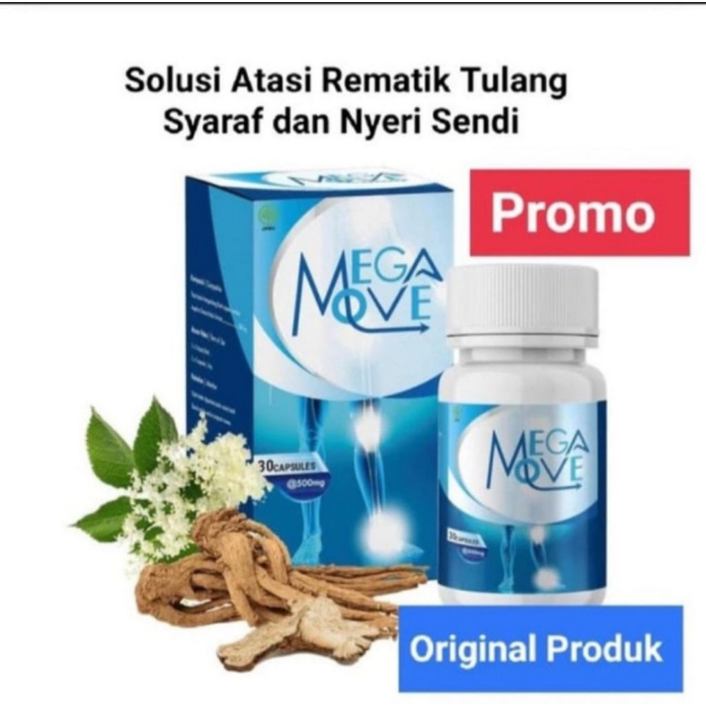 Megamove Obat Nyeri Sendi Tulang 30 kapsul
