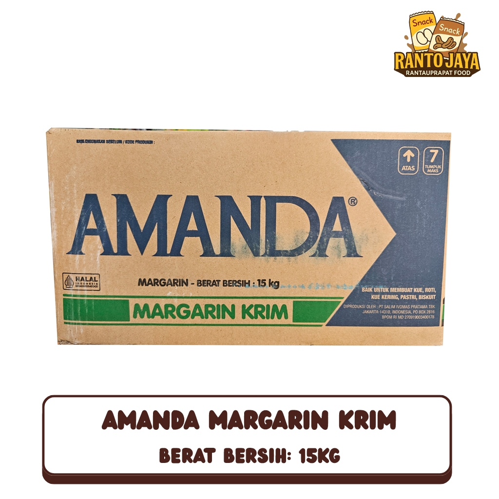 15Kg Amanda Margarin Krim