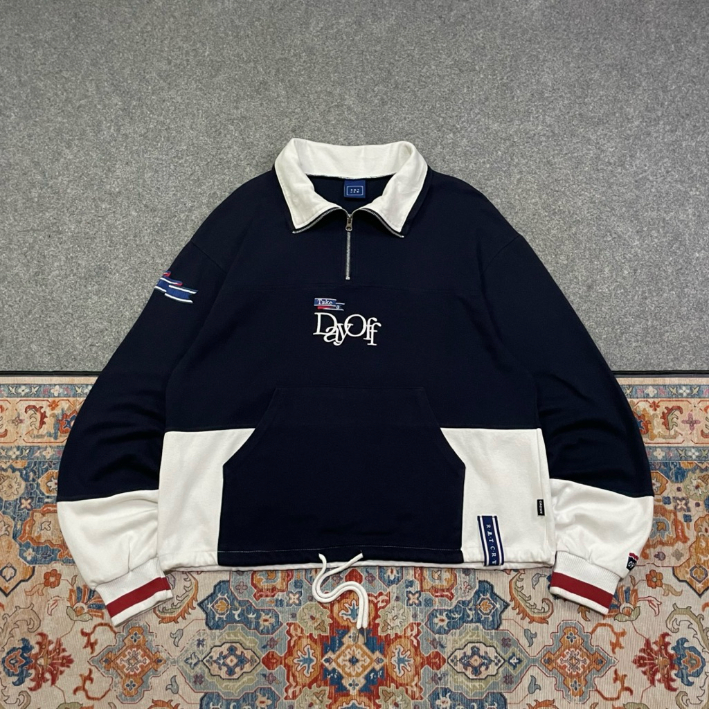 Crewneck Halfzip Romanticcrown