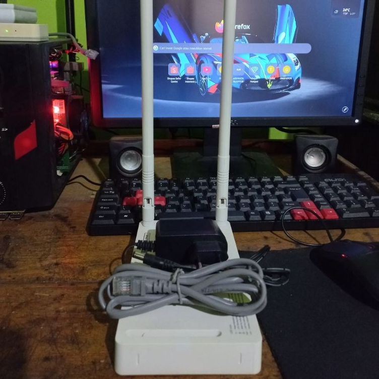 TOTOLINK N300RH AKSES POINT 300 Mbps(Pancaran Wireless Sangat  Mantap)