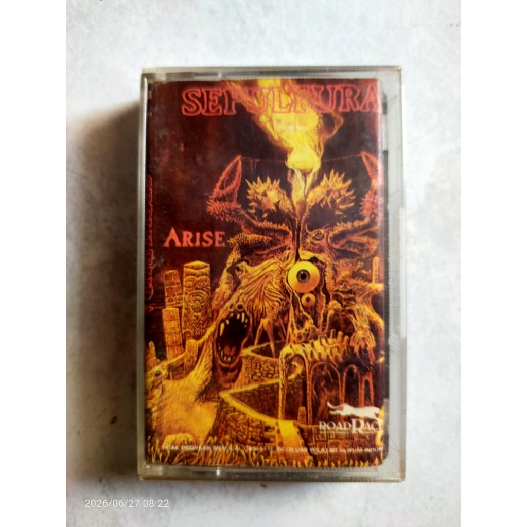 kaset pita SEPULTURA "arise"