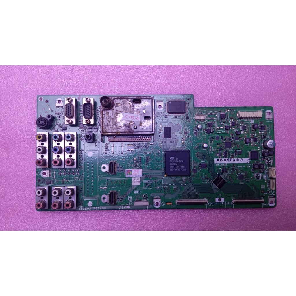 MB SHARP LC-32A37M MAINBOARD LCD TV SHARP LC 32A37M MOBO LC32A37M ORIGINAL