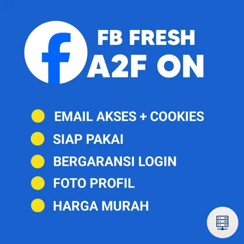 Akun Facebook A2F On Bergaransi