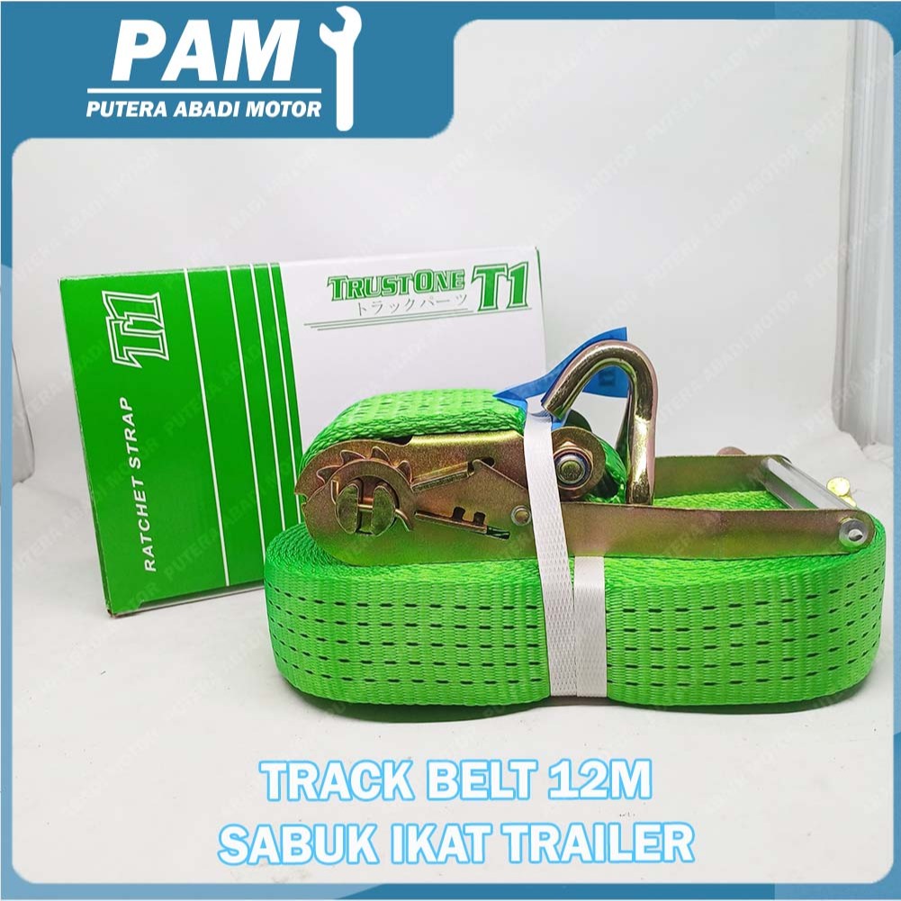 Ratchet Strap Trackbelt 12 Meter Tali Pengikat Belt Merek Thrust One ff