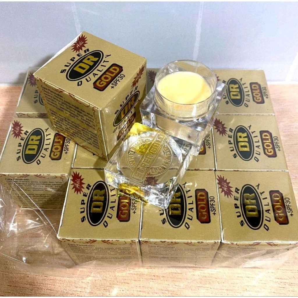 LUSINAN CREAM DR GOLD SUPER TUTUP TIMBUL